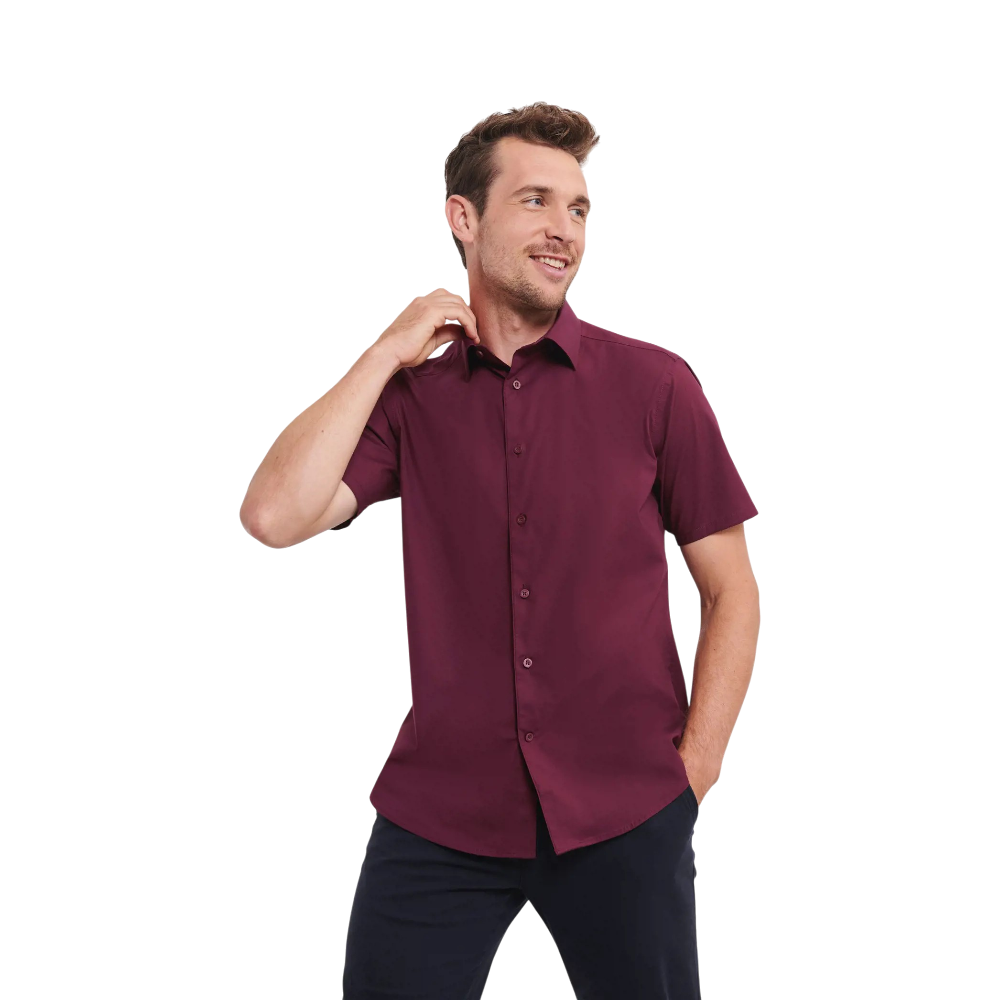 Chemise popeline stretch Russell