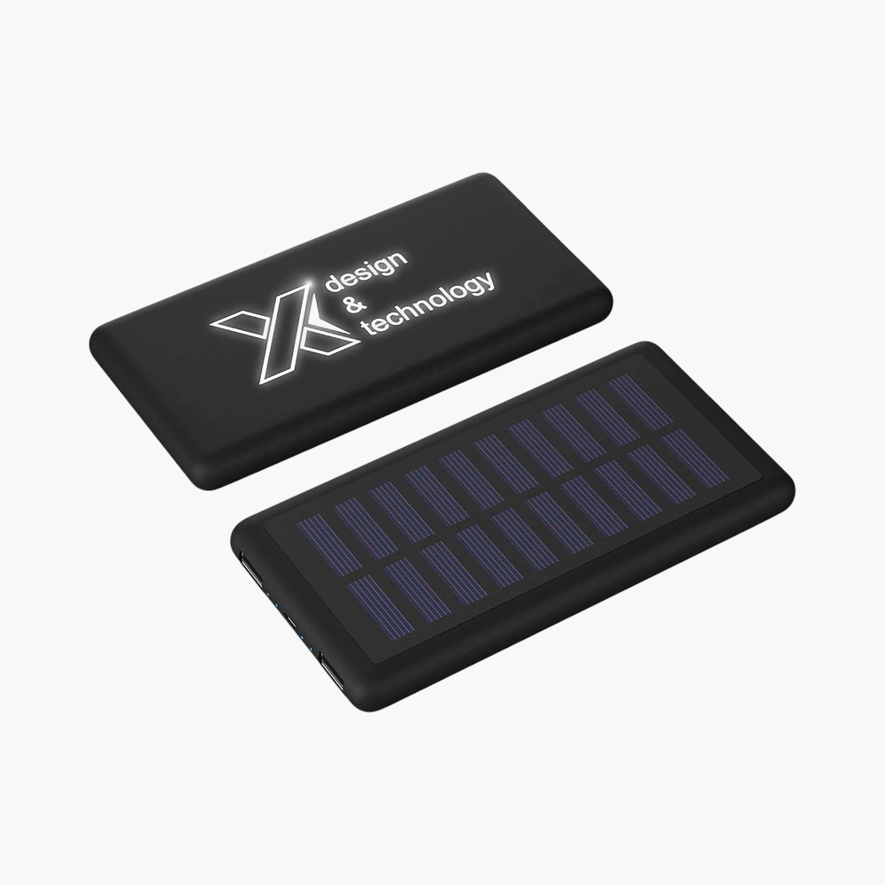 PDP - scxdesignp308000mahlightupsolarpowerbank square #F8F8F8 background