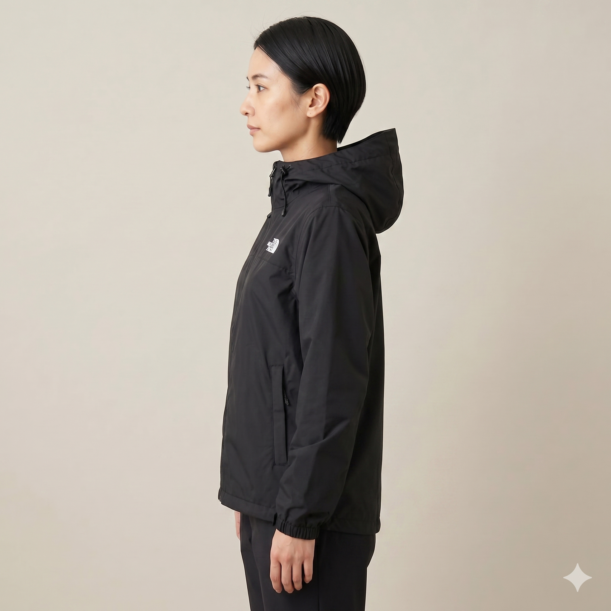 thenorthfacewomensantorarainjacket side