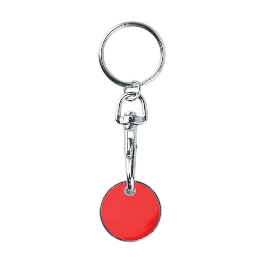 TOKENRING Key Ring Trolley Token | HelloPrint