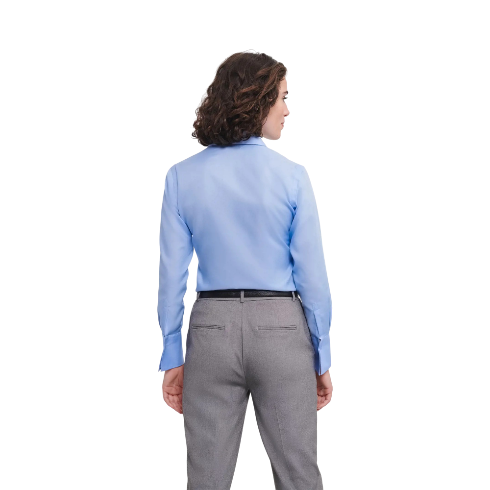 PDP - russellladieslsltailoredultimatenonironshirt square #00000000 background