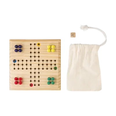 Gioco Ludo in Legno Yasir