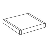 24.5 x 19.4 x 2.2 cm