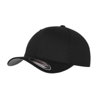 COLOR - flexfitwoolycombedcap - black