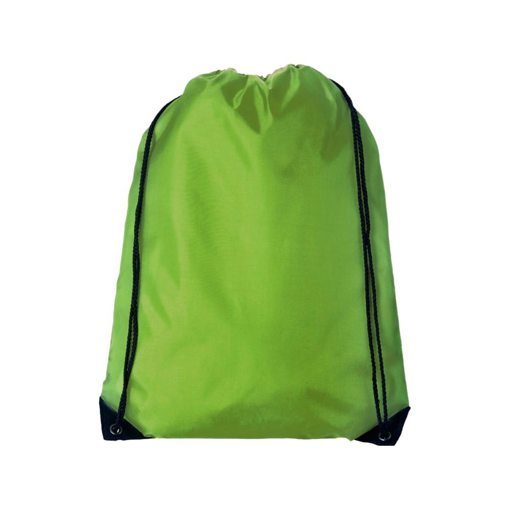 Oriole premium drawstring backpack 5L lime