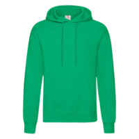 Fruit of the Loom Classic Hoodie ICON Kelly Green