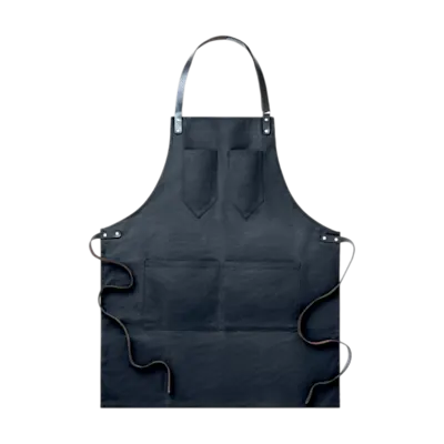 Leather Detail Chef Apron