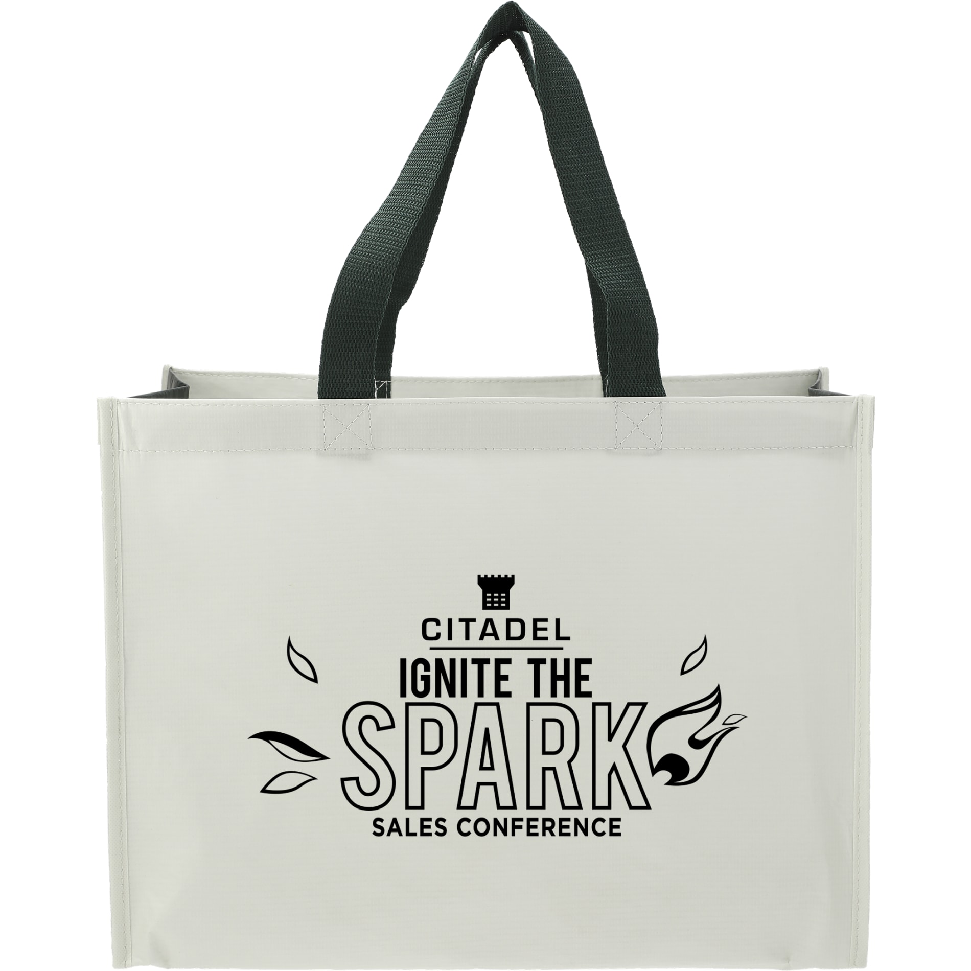 rpetlaminatedmatteshoppertote - supplier