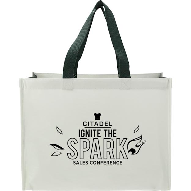 rpetlaminatedmatteshoppertote - supplier