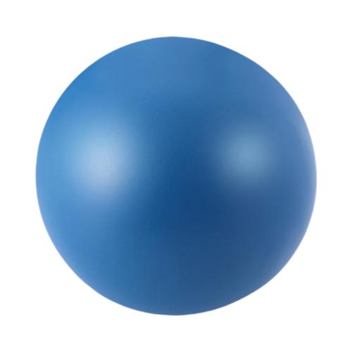 Cool round stress reliever blue
