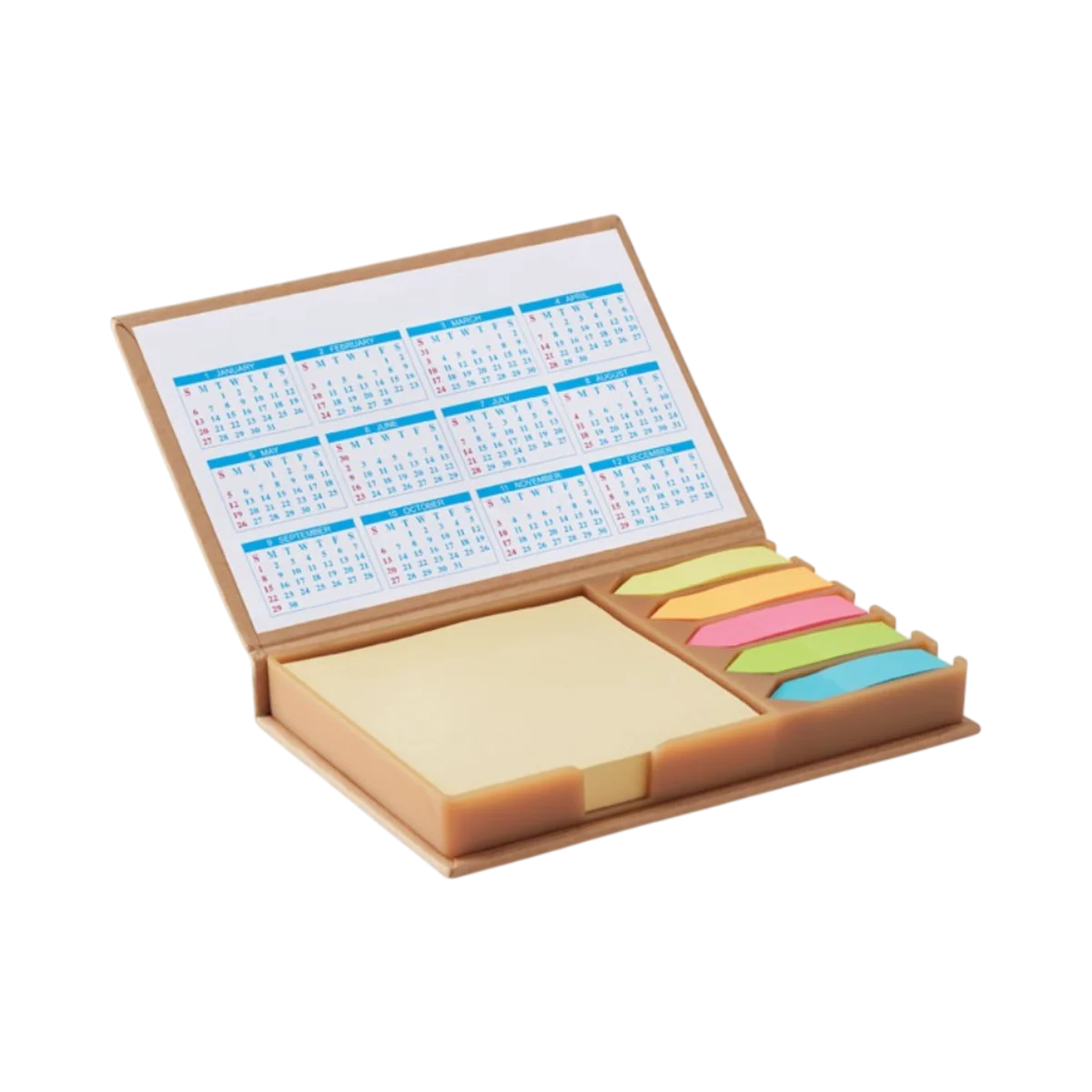 Paper Desk Memo Set with Calendar main image
