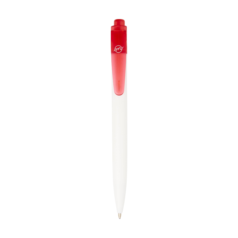 ICON - thalaasaoceanboundplasticballpointpenblackink transparent_red_white