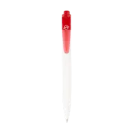 Transparent Red White