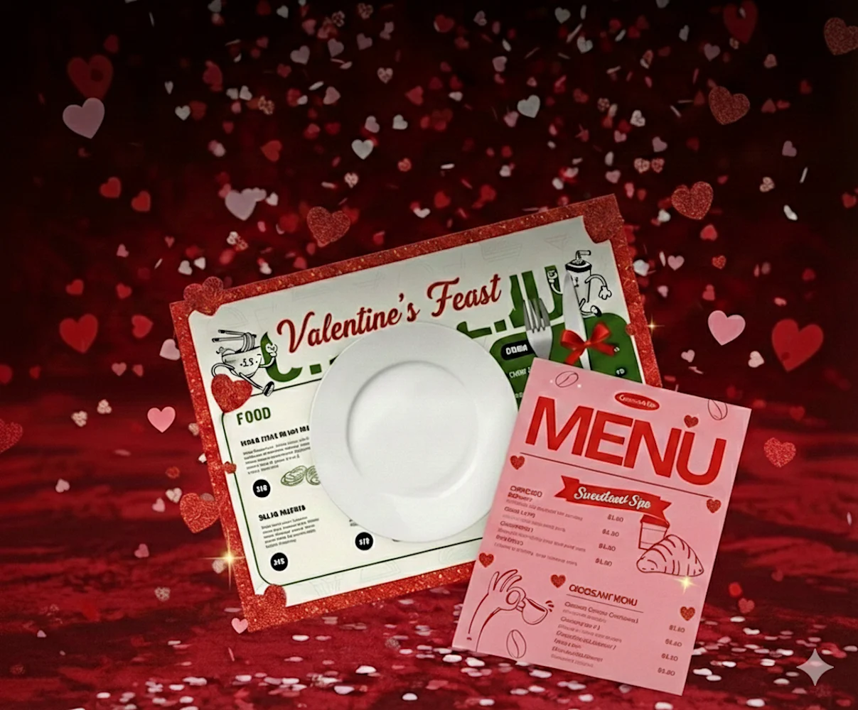 Menus and table magic:<br> 20% off with code DINE20