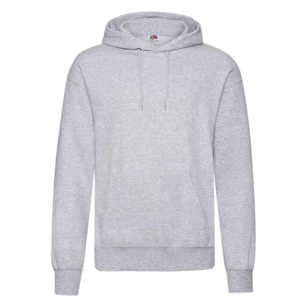 Fruit of the Loom Classic Hoodie ICON heather grey