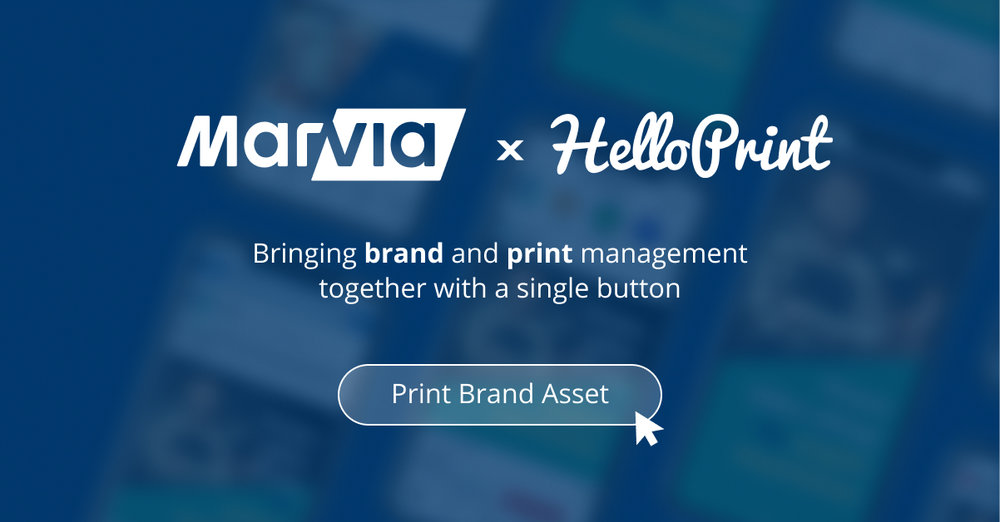 Disrupting the old ways: Marvia & Helloprint bridge the gap between brand & print management