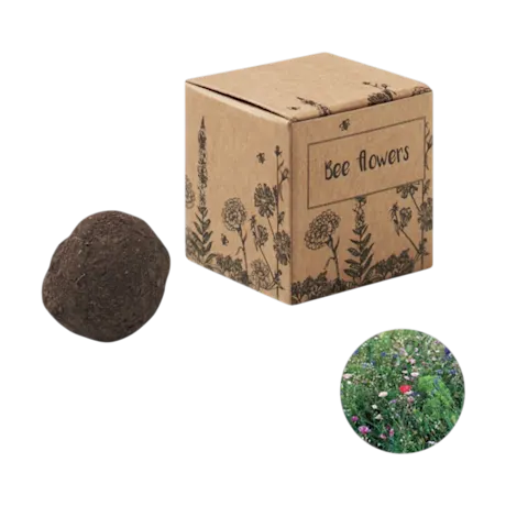 Seed Bomb with Bee Flowers