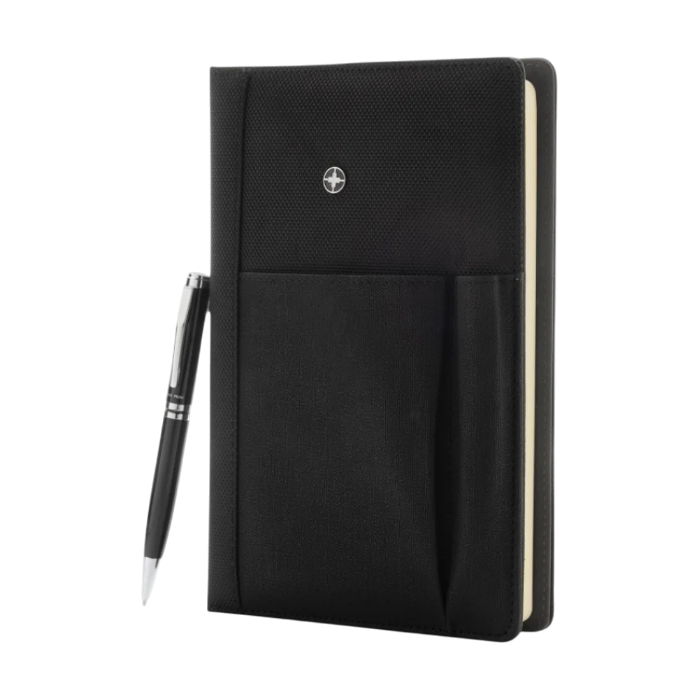 PDP - refillablenotebookandpenset square #F8F8F8 background