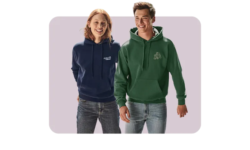 Clothing Content Block Hoodies