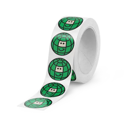 Etichette in bobina senza dispenser