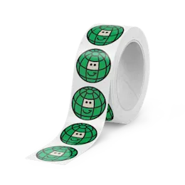 Labels on Roll without Dispenser