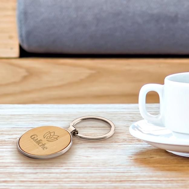 Bamboo Key Circle keyring pdp 4