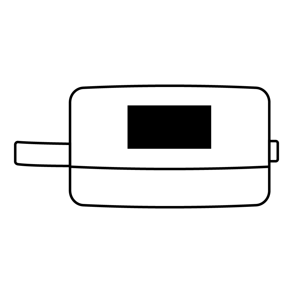 100 x 50 mm - Achterkant