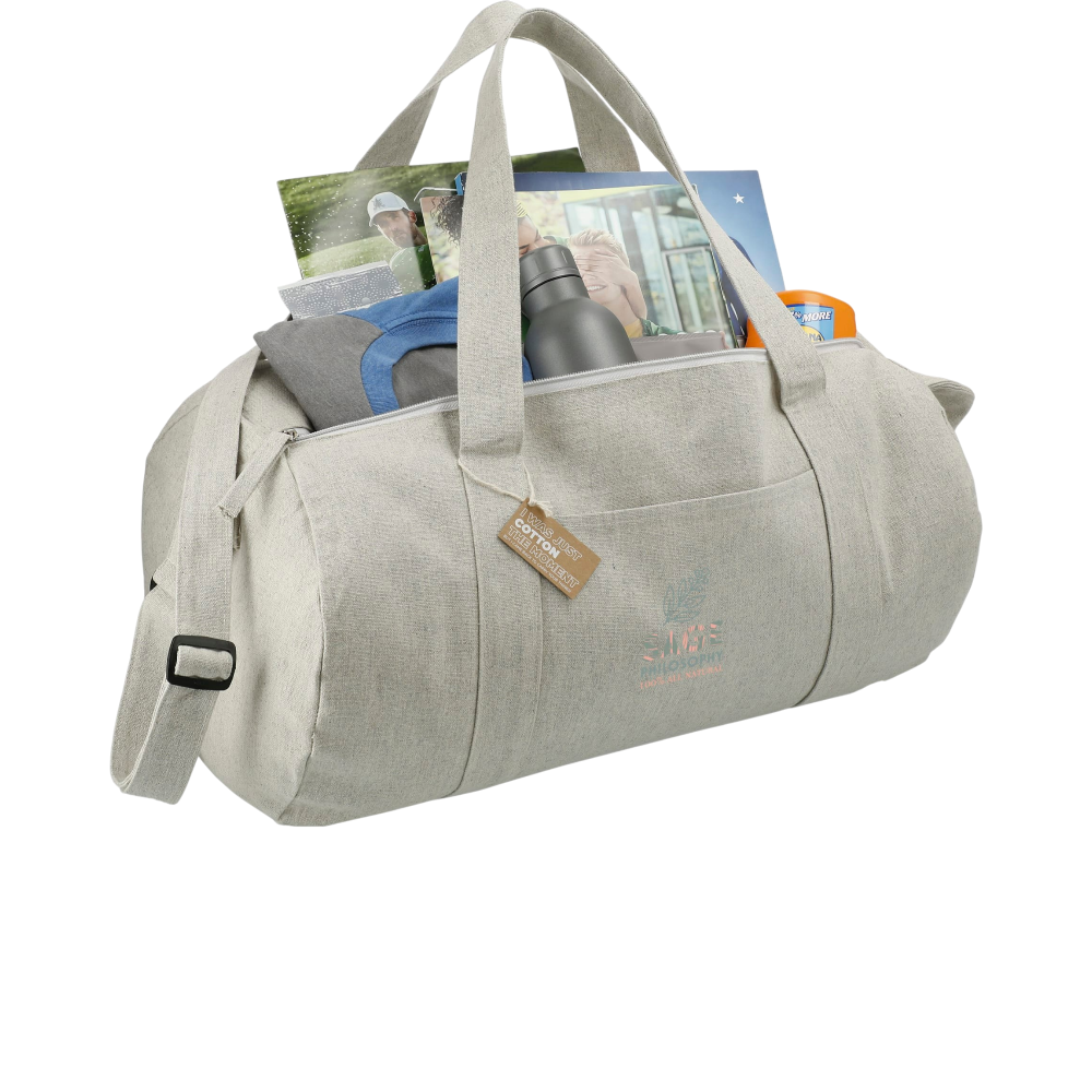 PDP - repose10ozrecycledcottonbarrelduffel square #00000000 background