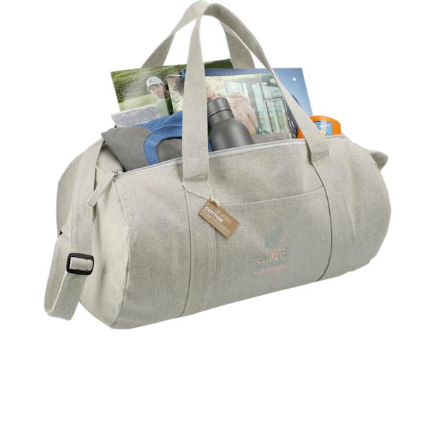 PDP - repose10ozrecycledcottonbarrelduffel square #00000000 background