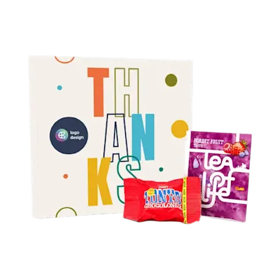 Card with Tiny Tony and Tea Bag