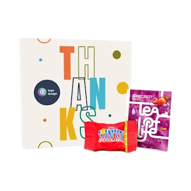 Carte avec Tiny Tony et sachet de thé