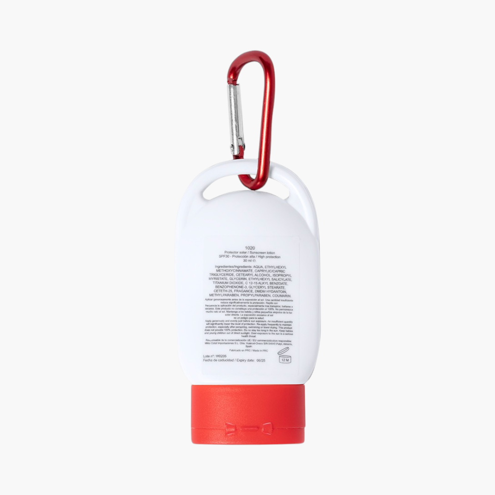 Crème solaire personnalisée