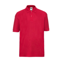 ICON - russellchildrensclassicpolycotpolo classic_red