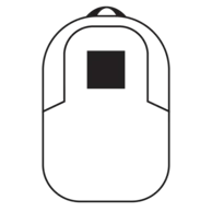 100 x 100 mm - Front