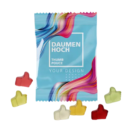 Thumbs Up Fruit Juice Gummy