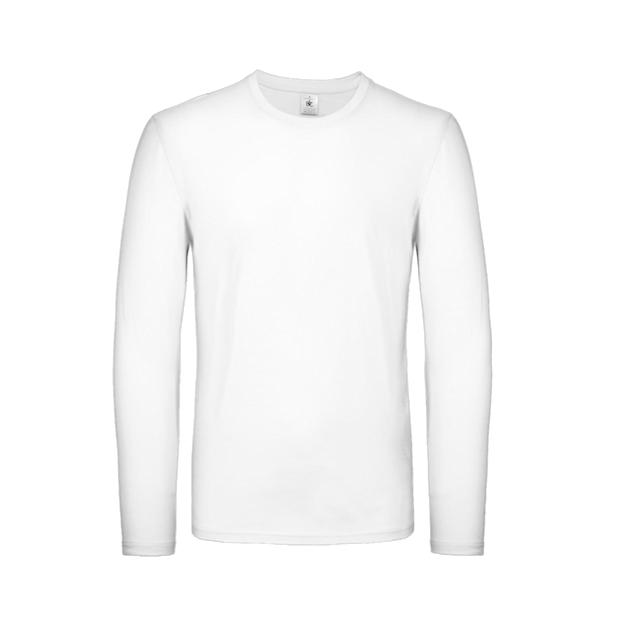B&C Longsleeve T ICON white