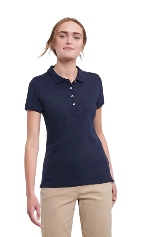 Russell Fitted Stretch Polo