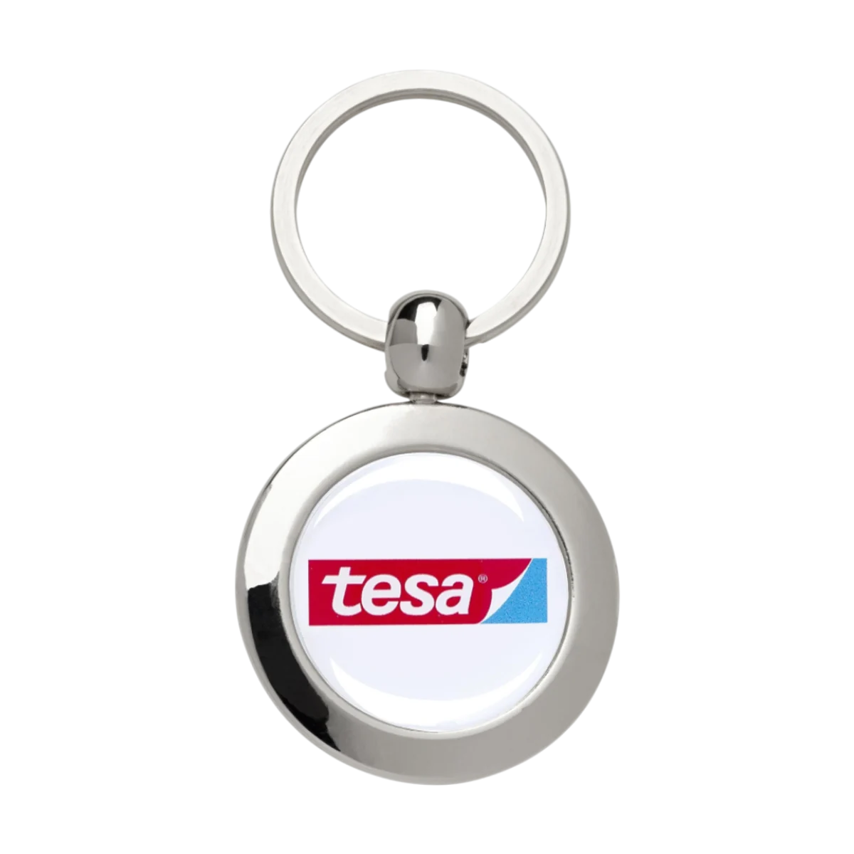 DomingKey Round Steel Key Chain main image