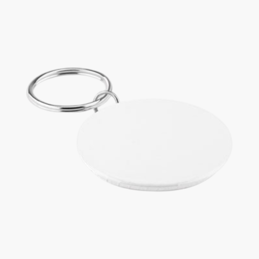PIN KEY Metal Small Pin Button Key Ring | HelloPrint