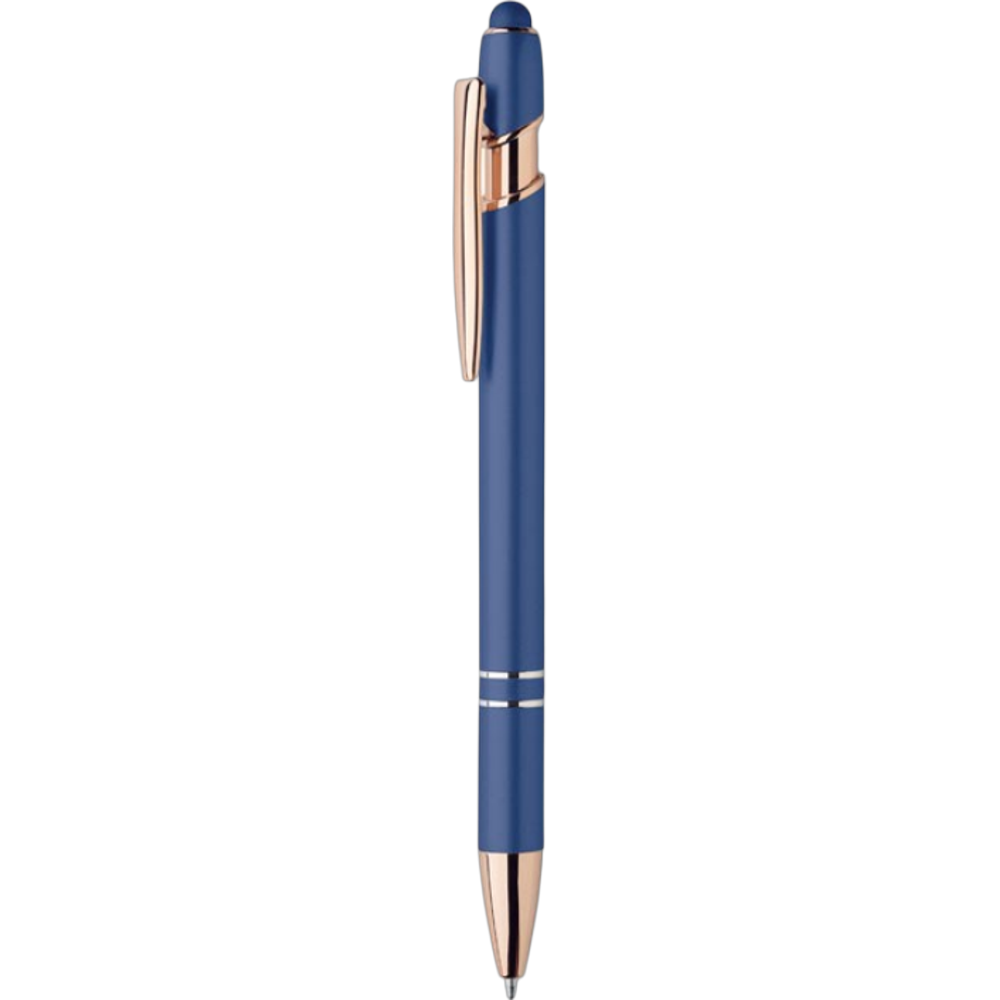 ICON - scribblerecycledaluminiumpen blue