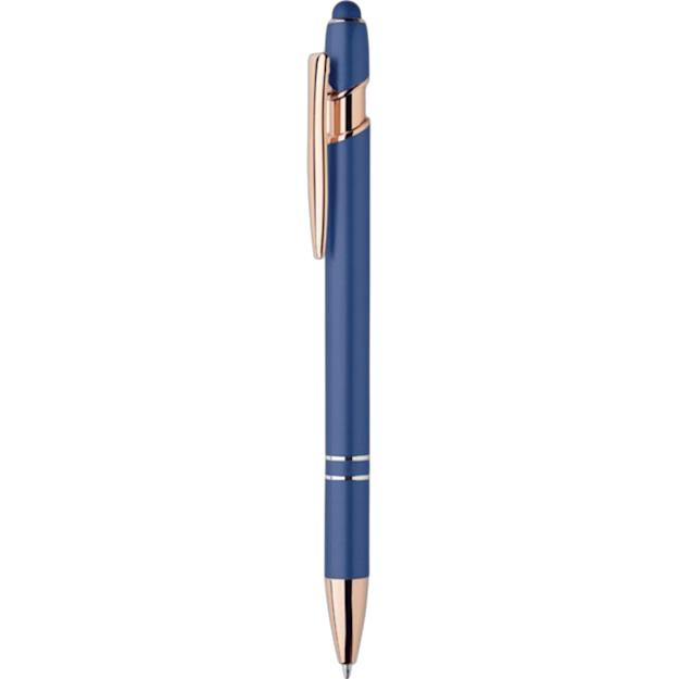 ICON - scribblerecycledaluminiumpen blue