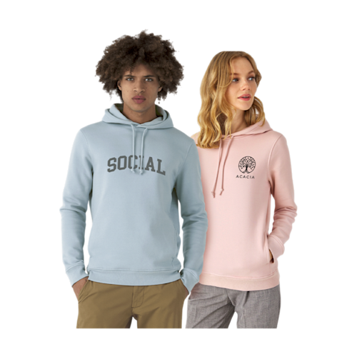 Sustainable hoodie B&C PDP