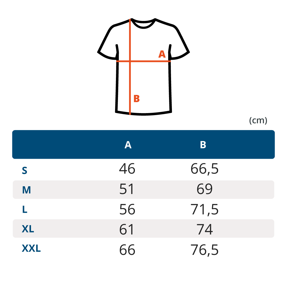 fullcutshirt140gsm-sizechart