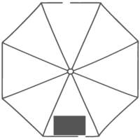 240 x 150 mm - 1er panneau