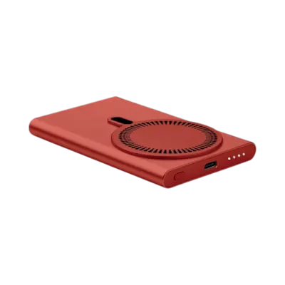 PowerBank Magnetico in Alluminio Riciclato 5000mAh