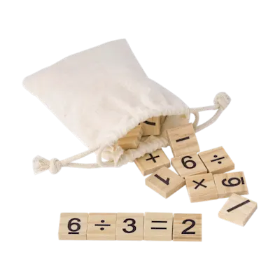Set di Giochi Educativi in Legno di Pino