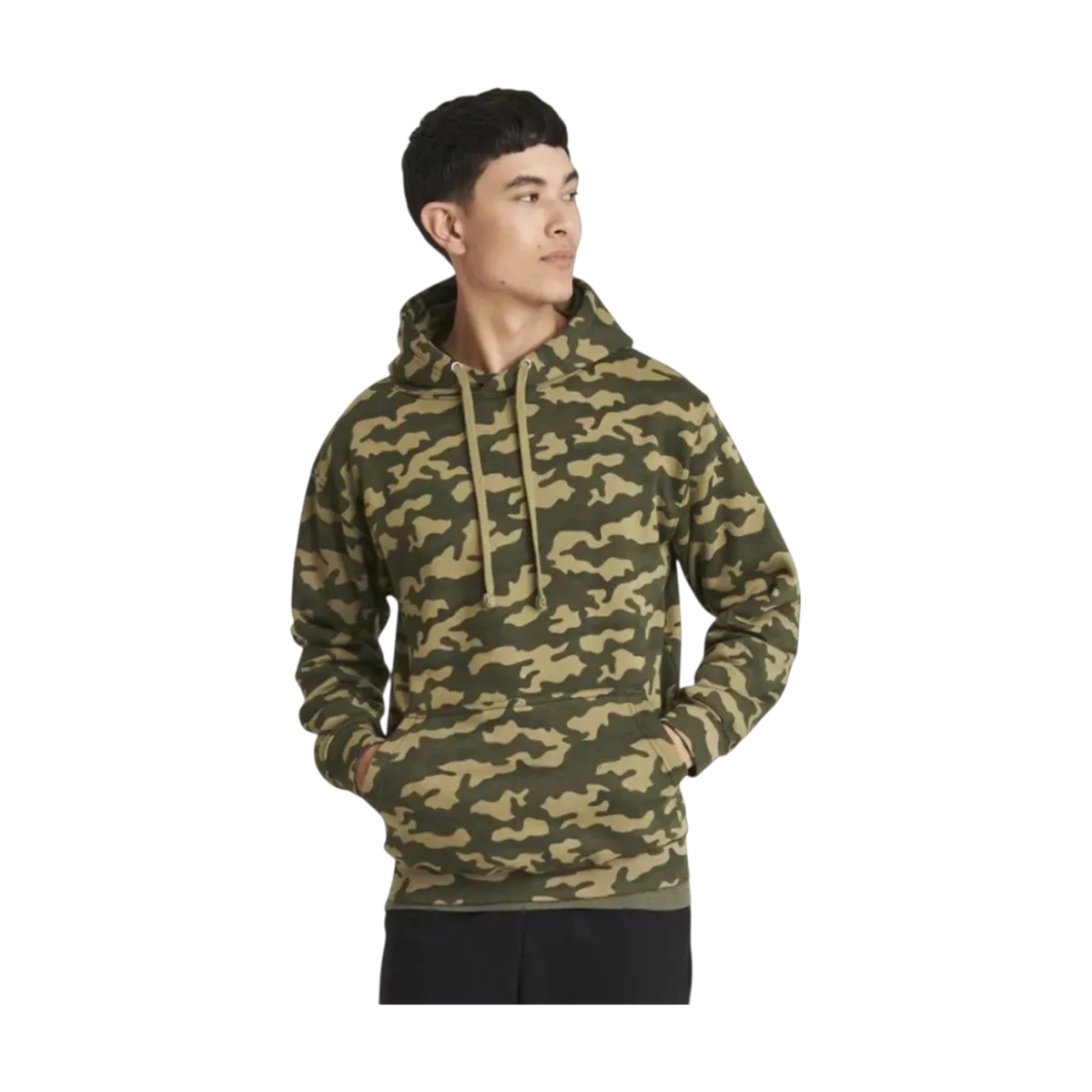 Just Hoods Camo Hoodie main image