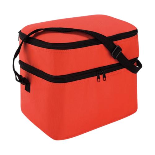 ICON - caseycoolerbagwith2compartments red