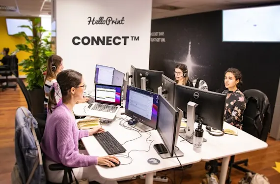 Blog image: Helloprint Connect, member only platform for industry professionals 2