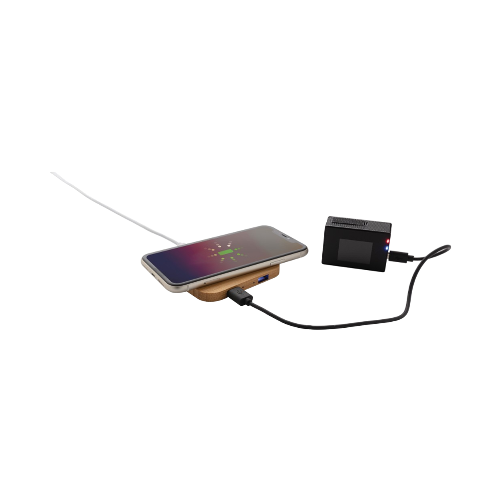 PDP - bamboo5wwirelesschargerwithusb square #00000000 background